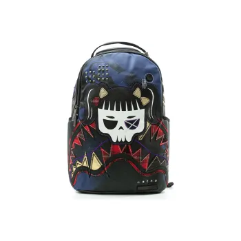 SPRAYGROUND Artificial Leather Backpack Large Size Unisex Multicolor