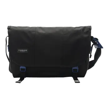 Timbuk2 Polyester Cycling Messenger Bag Shoulder Bag Crossbody Bag Unisex Sonic Black/Blue