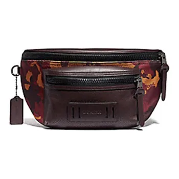 COACH Leather Shoulder Bag, Crossbody Bag, Fanny Pack Men's Brown