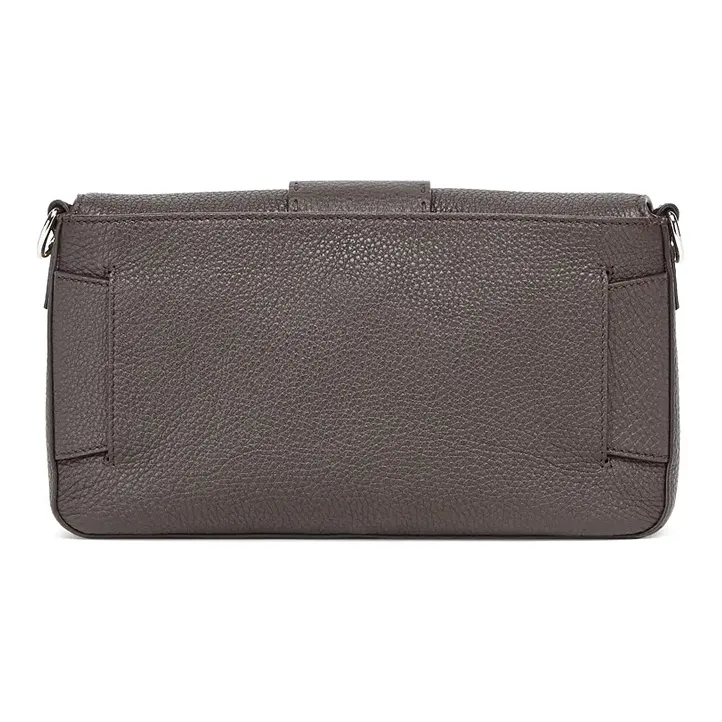 FENDI Baguette Leather Baguette Bag Sling Bag Fanny Pack Shoulder Bag Crossbody Bag Men's Brown-3