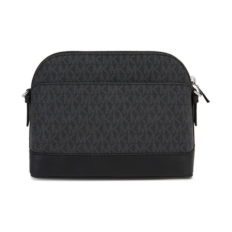 MICHAEL KORS Charm PVC Shoulder Bag Women's Black-2