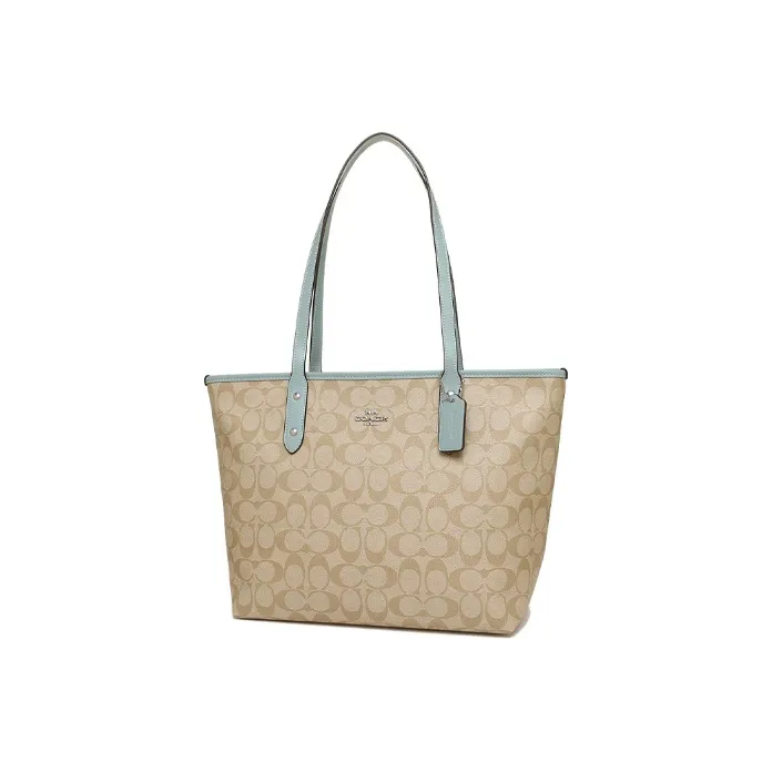 COACH City Zip Tote Shoulder Bags-1