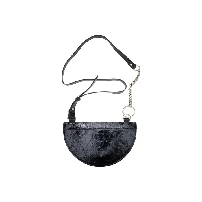 LiNing Synthetic Leather Crossbody Bag Mini Unisex Black-1