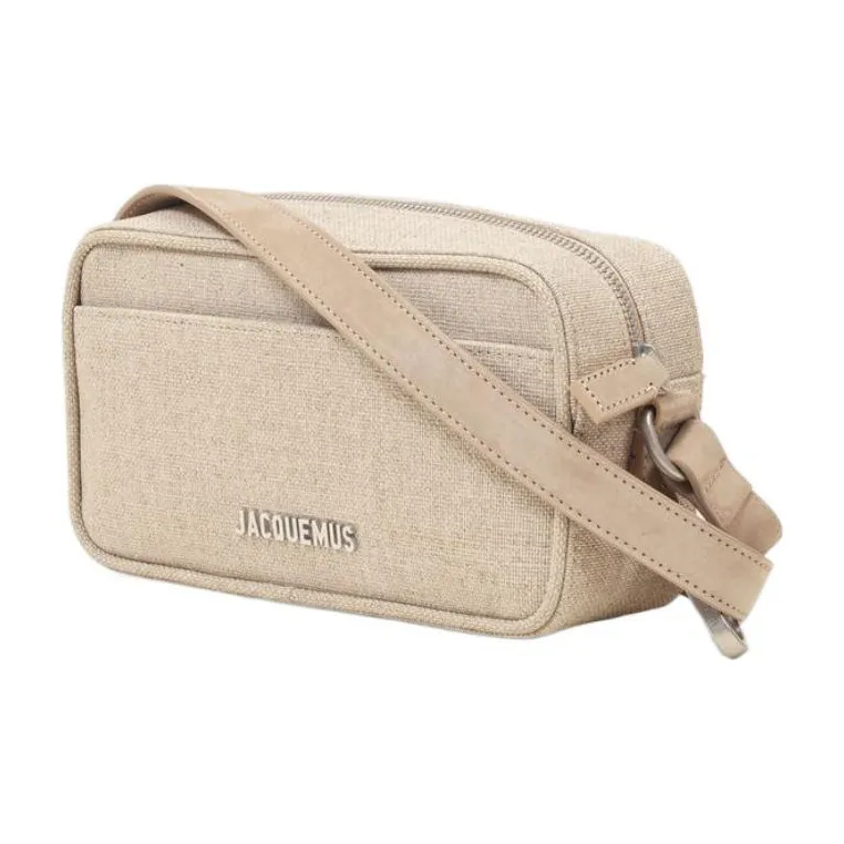Jacquemus Canvas Canvas Bag Crossbody Bag Women's Light Brown-1