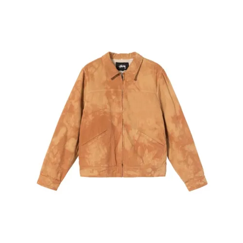 Stussy Jackets Unisex Brown