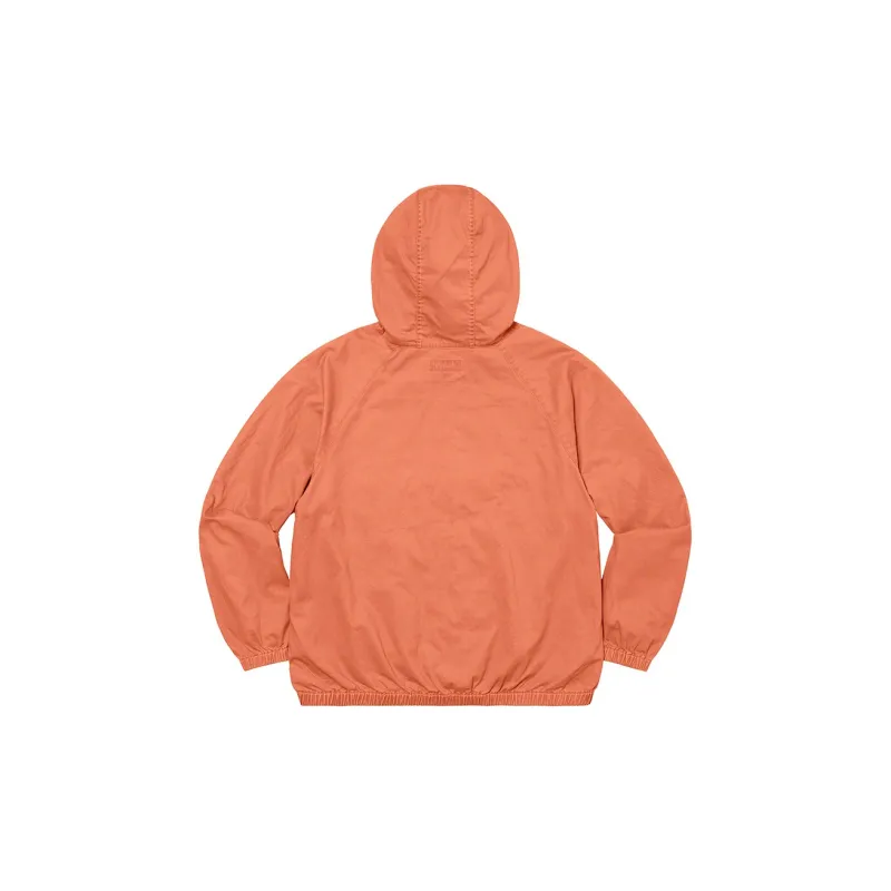 Supreme Overdyed Twill Hooded Jacket-5