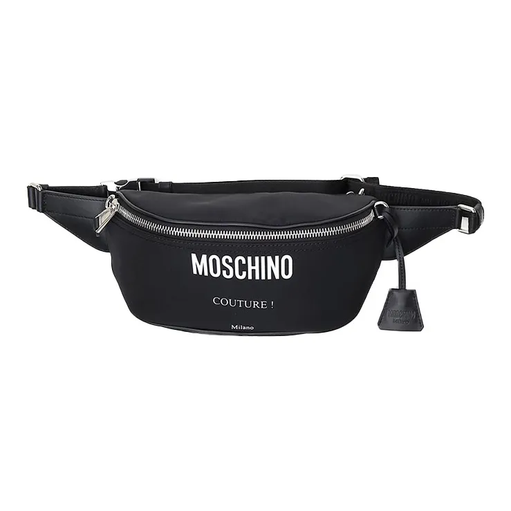 MOSCHINO Logo Printed Belt Bag-0