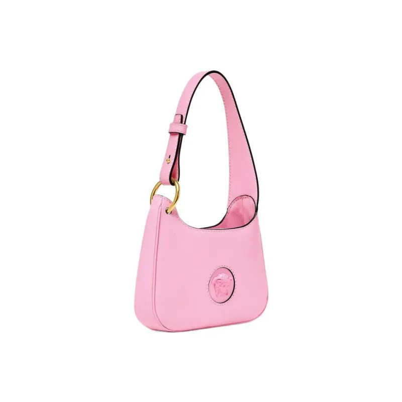 FANSIZHE Cow Leather Shoulder Bag Women's Pink-2