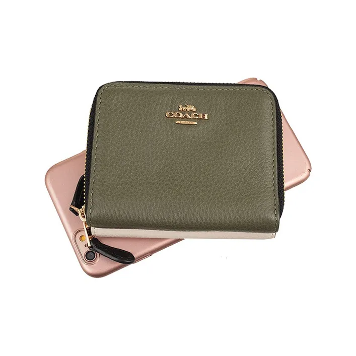 COACH Zip Around Wallets-4