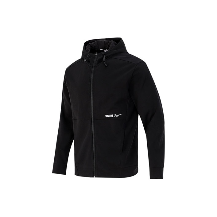 PUMA Spring And Autumn Jacket Men Black