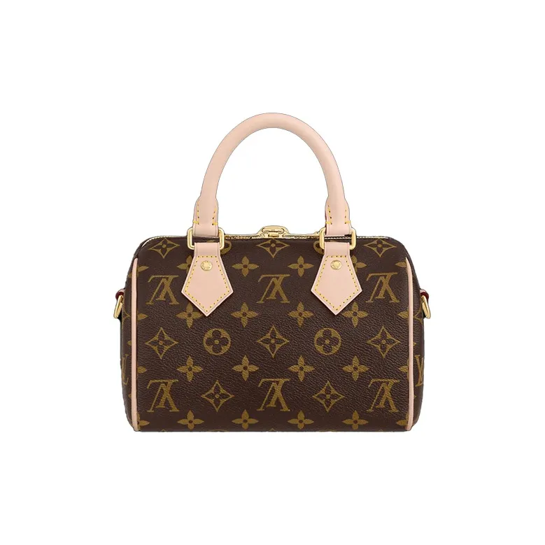 LOUIS VUITTON Speedy Bandouliere 20 Monogram Brown/Black-2