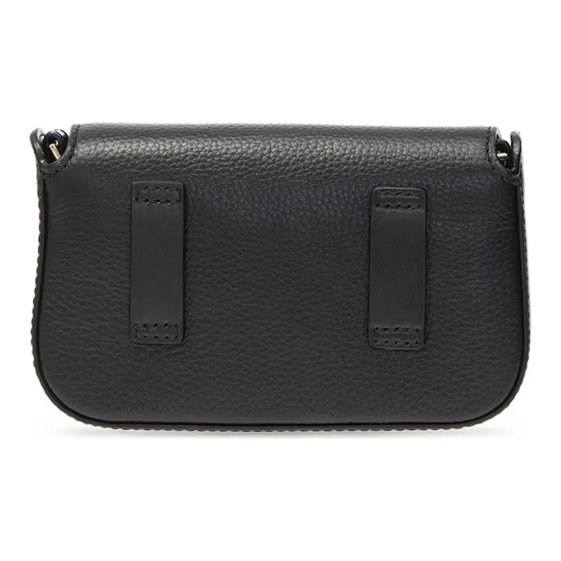 MICHAEL KORS MICHAEL KORS Handbag Collection Samira Leather Crossbody Bag, Shoulder Bag Women's Black-2