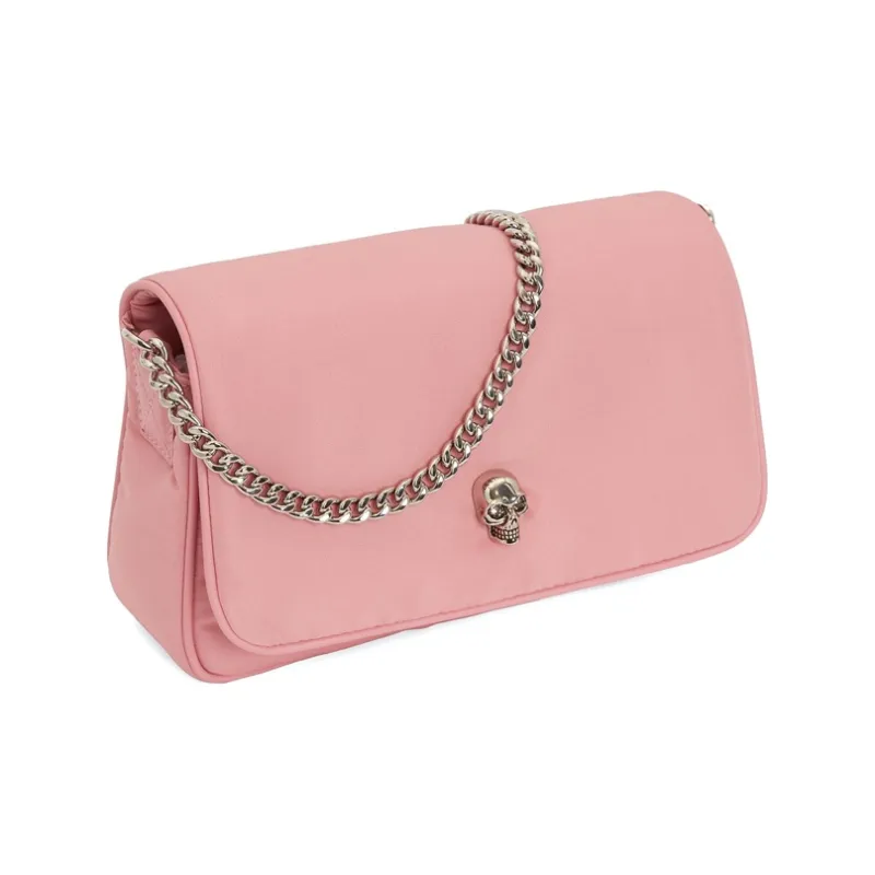 Alexander McQueen Nylon Shoulder Bag, Crossbody Bag Women's Pink-1