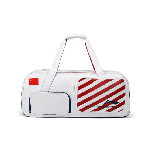 LINING Handbags White/Red