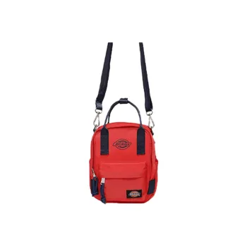 Dickies Polyester Backpack Crossbody Bag Mini Unisex Red