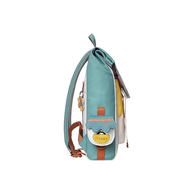 MR.ACE HOMME Polyester Backpack Regular Women's Color Blocking-4