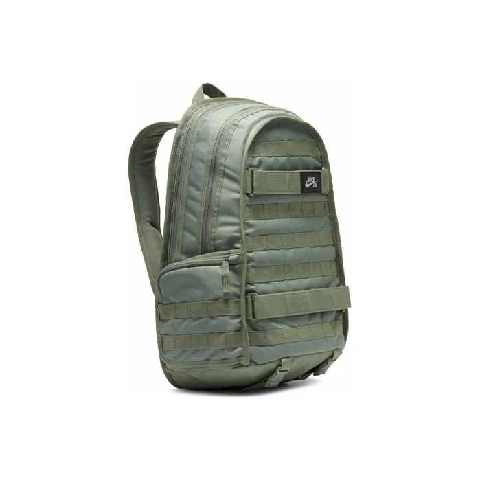 Nike Nylon Backpack Regular Unisex Army Green-3