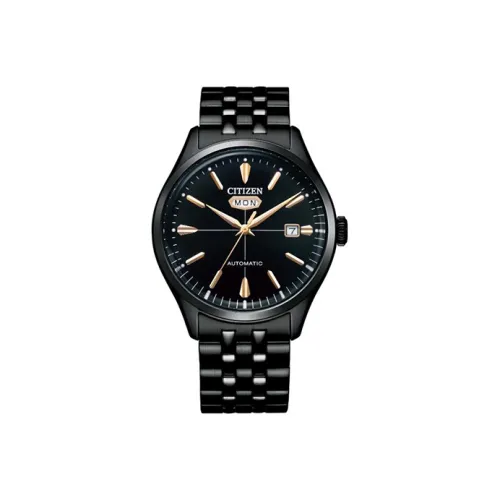 CITIZEN Men’s Mechanical Watch NH8395-77EB Black