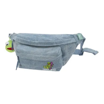 LiNing Disney, Collaboration Muppet Comet Products Fabric Fanny Pack Regular Unisex Denim Blue