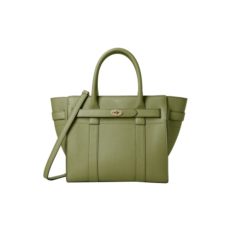 Mulberry Bayswater Leather Crossbody Bag Women's Green-0