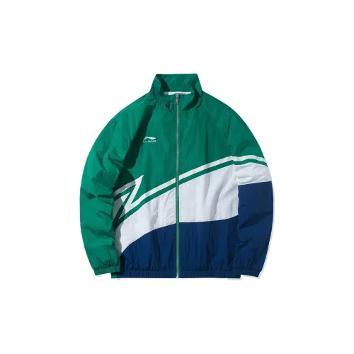 LINING Sports Fashion Collection Jackets Unisex Green