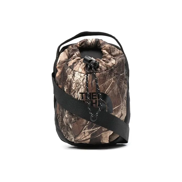 THE NORTH FACE Polyester Shoulder Bag, Crossbody Bag Regular Unisex Black-1