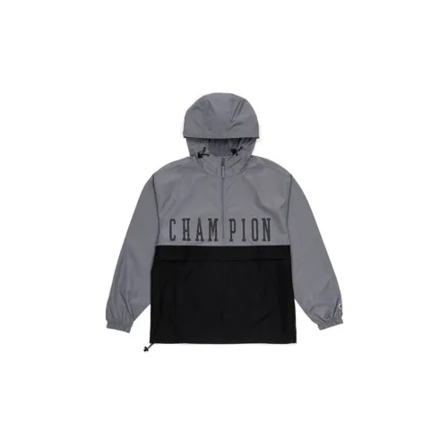 Champion Jackets Unisex Gray