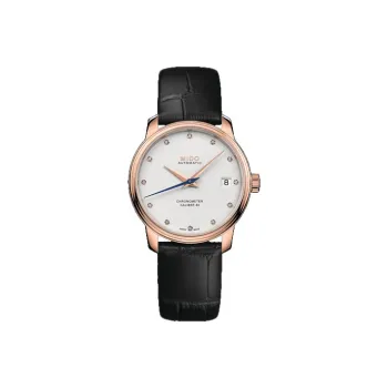 MIDO Baroncelli Collection Automatic Mechanical Movement Women's Watch Watch 34mm White Dial