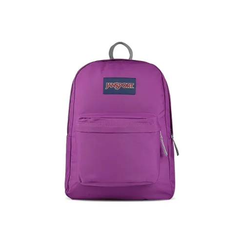 shopper Polyester Backpack red Medium Size Unisex Violet
