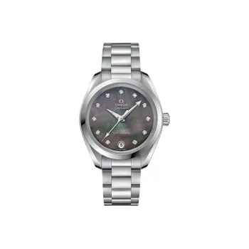 OMEGA AQUA TERRA 150 Meters Automatic Mechanical Movement Women's Watch Watch 34mm Black Dial