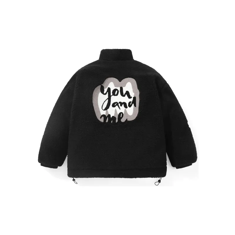 XXGOGO Stand Collar Loose Fit Long Sleeved Puffer Jacket Unisex-1