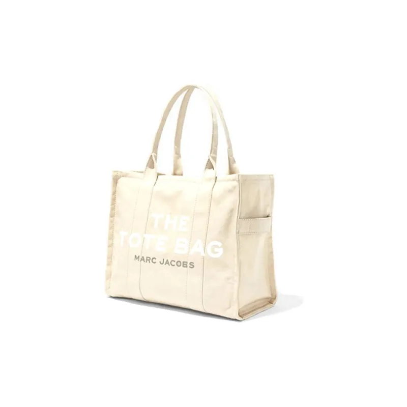 MARC JACOBS The Traveler Canvas Bag, Tote Bag, Shopping Bag, Handbag Tubas Women's Beige-1