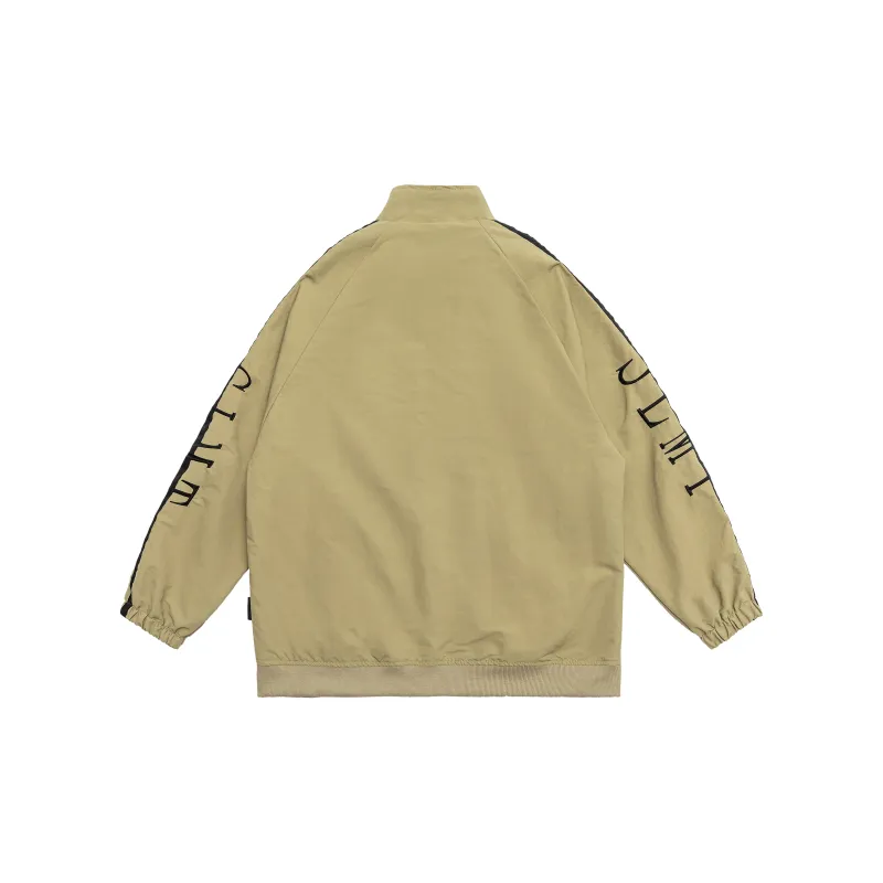 FEICHAI Loose Fit Jacket Unisex Khaki-1