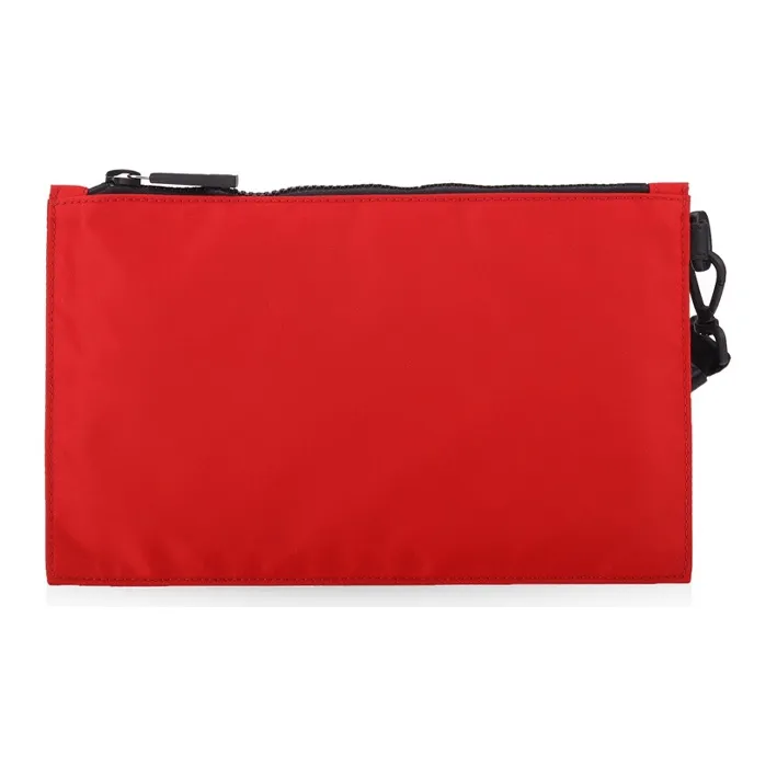 VERSACE Nylon Clutch Unisex Red-2