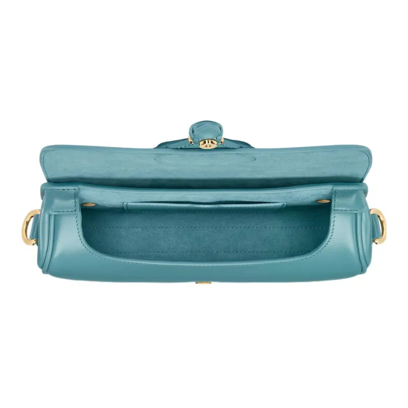 DIOR Bobby Smooth Cow Leather Handbag, Shoulder Bag, Crossbody Bag Women's Sky Blue-4