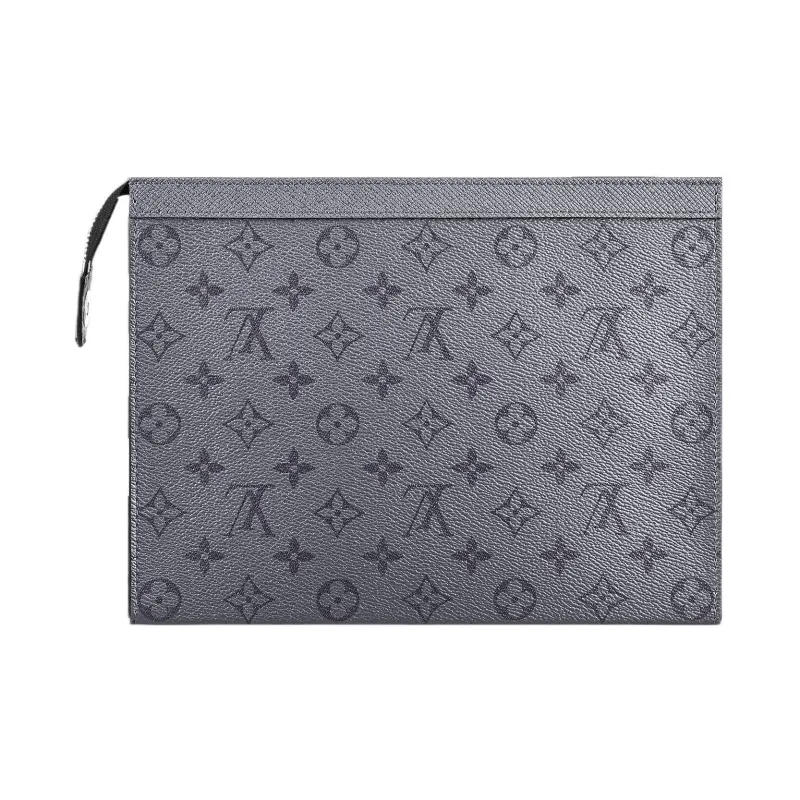 LOUIS VUITTON Pochette Voyage Mm Monogram Gunmetal Gray-2