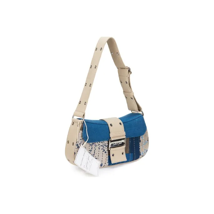 Emotional World TIMELINE Collection Denim Shoulder Bag Baguette Bag Shoulder Bag Regular Women's Multicolor-1