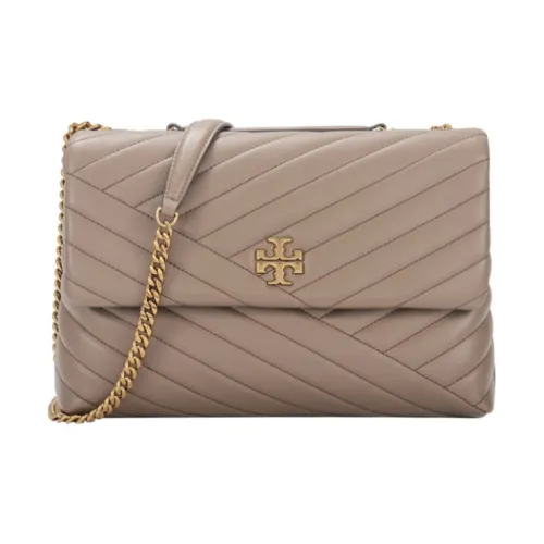 TORY BURCH TB Kira Sheepskin Square Bag Crossbody Bag Shoulder Bag Women's Umber