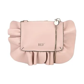 RED VALENTINO Leather Shoulder Bag Crossbody Bag Regular Women's Nude