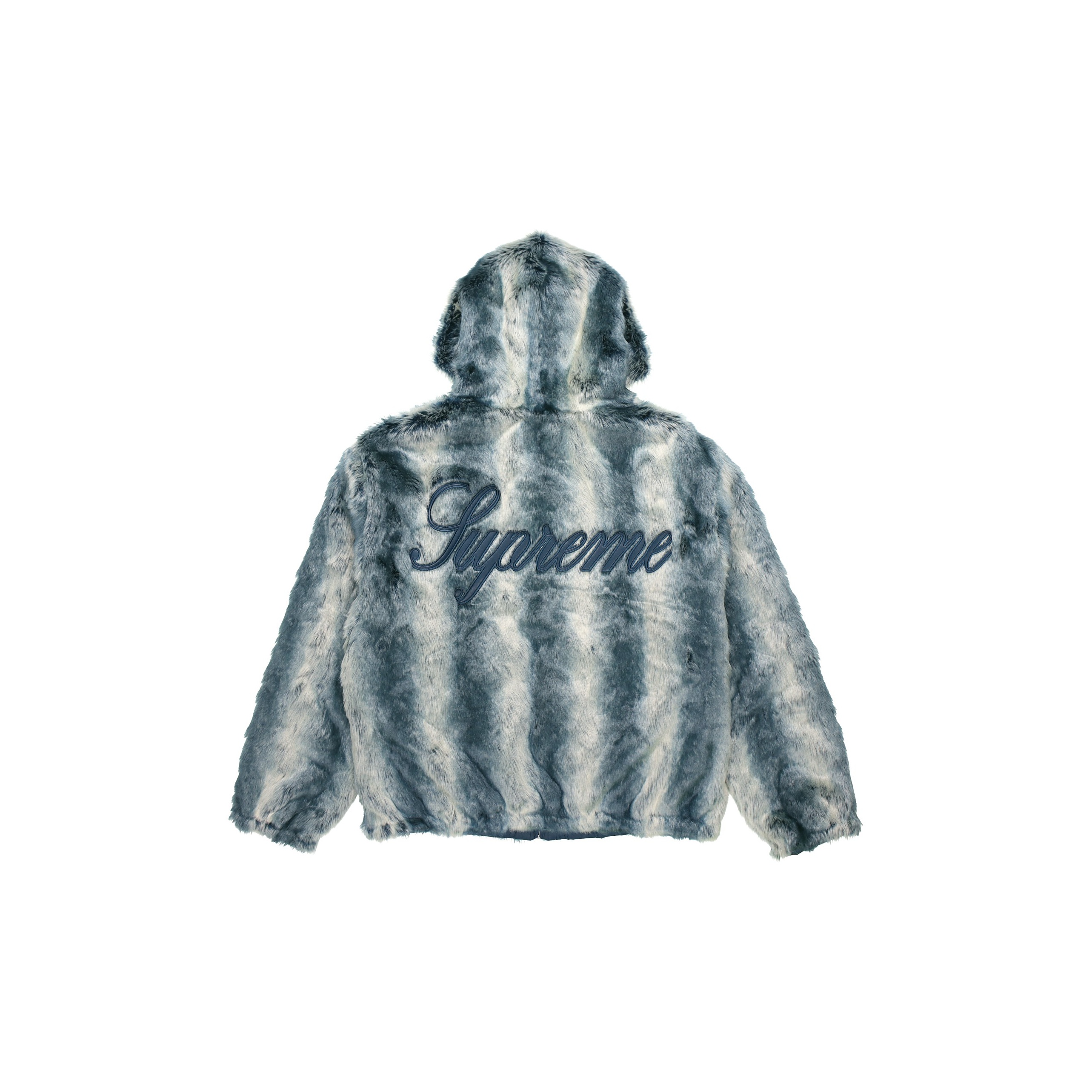Supreme Warp Hooded Puffy Jacket Black - POIZON Supreme Warp Hooded Puffy Jacket Black - POIZON