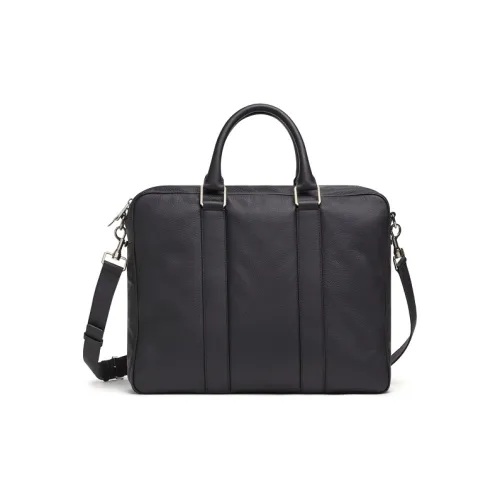 Bottega Veneta Deerskin Handbag Shoulder Bag Briefcase Men's Black