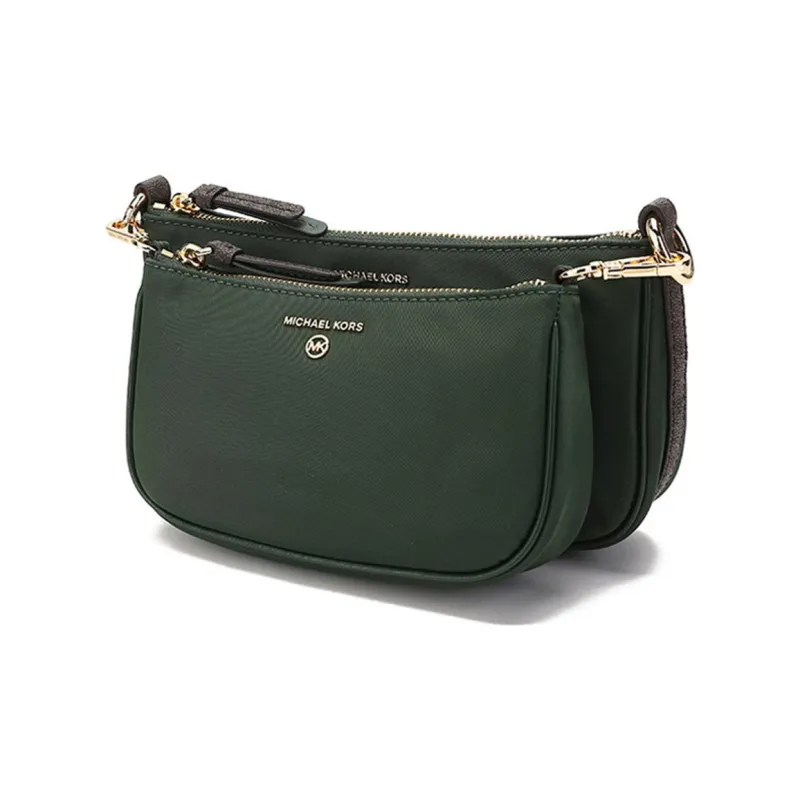 MICHAEL KORS Jet Set Fabric 3 in 1 Crossbody Bag, Shoulder Bag Women's Moss Green-2