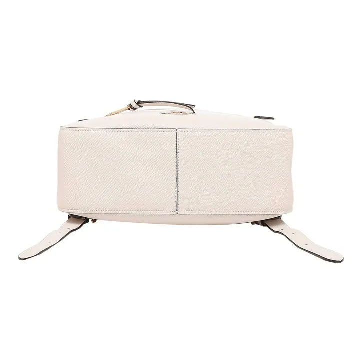 COACH Jordyn Cow Leather Backpack Tubas Women's White-4