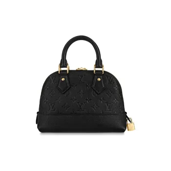 LOUIS VUITTON Neo Alma Bag Bb Monogram Empriente Black
