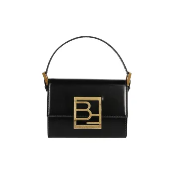 By Far Fran Logo Plaque Mini Top Handle Bag