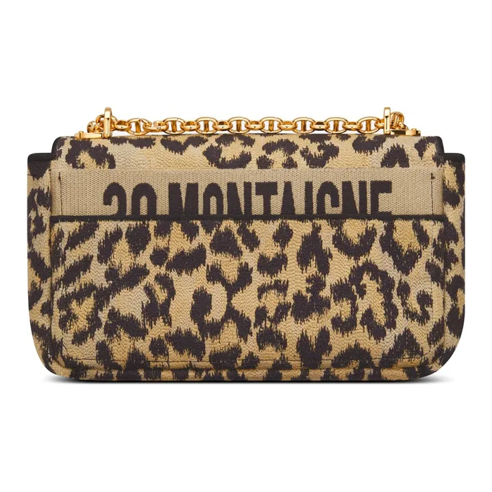 DIOR Caro Embroidery Shoulder Bag Crossbody Bag Medium Size Women's Multicolor Beige-2
