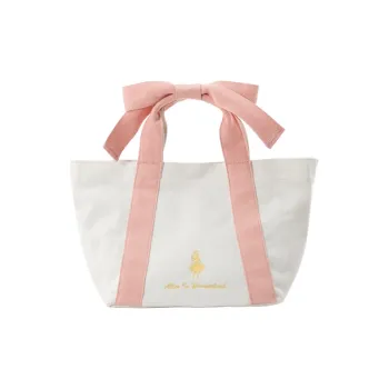 Disney Canvas Canvas Bag Handbags Women's Princess Pink+Light Blue Set Of Two