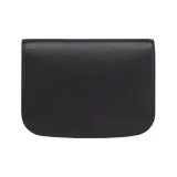 FERRAGAMO Stamped Calfskin Shoulder Bag Crossbody Bag Regular Women's Black