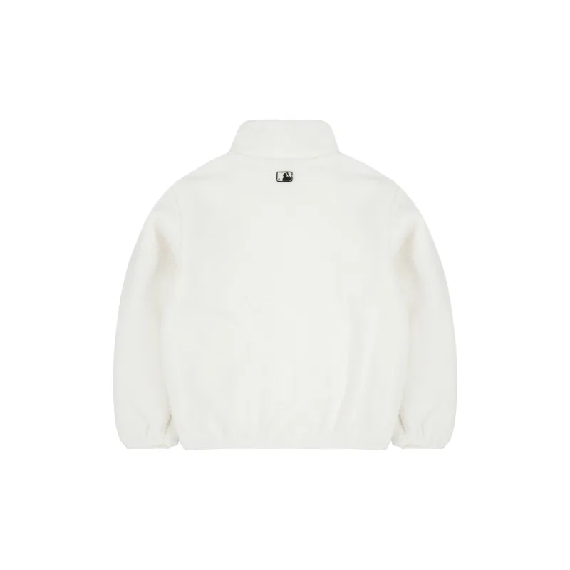 MLB Velvet Jackets Unisex Ivory-1