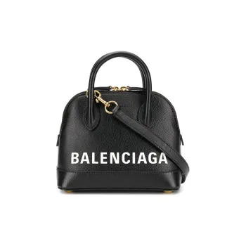 Balenciaga Ville Top Handle Bag Xxs Black
